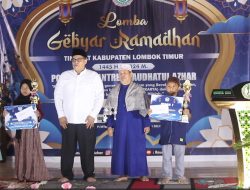 Pembagian Hadiah Lomba Jadi Penutup Gebyar Ramadhan 1445 H di Ponpes Raudhatul Azhar