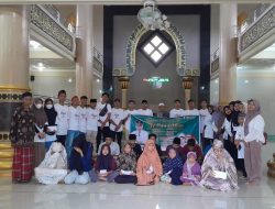 Karang Taruna Gerabah Makmur Santuni Anak Yatim yang Ada di Desa Masbagik Timur