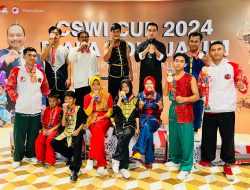 Wushu Naga Selaparang Kembali Torehkan Prestasi di Kejuaraan Nasional Wushu Taolu yang Diselenggarakan oleh CSWI Surabaya