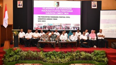 Kabupaten Lombok Timur Raih Juara 1 Penilaian Evaluasi Aksi Percepatan Penurunan Stunting