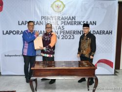 Pemerintah Kabupaten Lombok TImur Kembali Raih Opini Wajar Tanpa Pengecualian atas Laporan Keuangan Pemerintah Daerah Tahun 2023