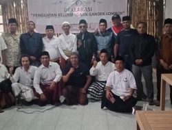 Perwakilan 10 Desa Se-Kecamatan Masbagik Hadiri Deklarasi dan Penguatan Lembaga Gandek Lombok