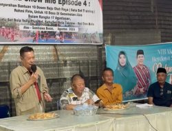 Roadshow Episode IV Mi6 di Alas, Warga dari 10 Desa Beri Apresiasi Tinggi kepada Pasangan Rohmi-Firin