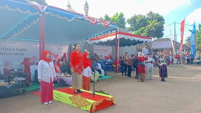 Menteri Pemberdayaan Perempuan dan Perlindungan Anak Republik Indonesia Pimpin Upacara Peringatan HUT ke-79 di Desa Loyok