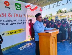 Keluarga Besar SJP Gelar Pelepasan dan Do’a Bersama di Lapangan Umum Desa Lenek Pesiraman 