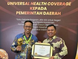 Pemerintah Lombok Timur Raih UHC Award atas Capaian Kepesertaan BPJS Kesehatan 99,35%