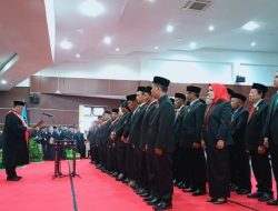 Lima Puluh Anggota DPRD Terpilih Hasil Pemilu 2024 Diambil Sumpah Jabatan