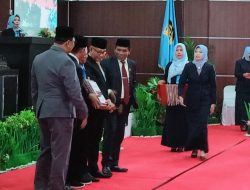 Muhammad Yusri dan Ubaidillah Ditetapkan Jadi Pimpinan Sementara DPRD Lombok Timur