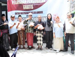 Masyarakat Ibu Kota NTB Antusias Hadiri Penyuluhan Kesehatan dan Pengobatan Gratis HBK Peduli