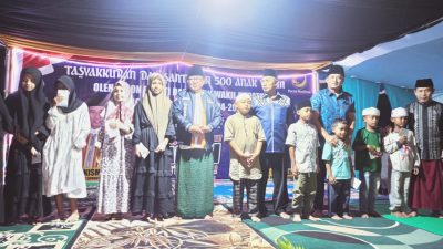 Santuni 500 Anak Yatim-Piatu, Pasangan RAMAH Minta Didoakan untuk Kemudahan dan Kelancaran di PILKADA 2024