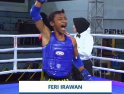 Feri Irawan Atlet Muaythai U23 Asal NTB Maju ke Babak FInal PON XXI Aceh-Sumut