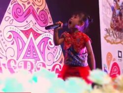 Irene, Artis Cilik Asal Mataram Jadi Bintang Tamu pada Acara Anugerah Festival Masbagik 2024