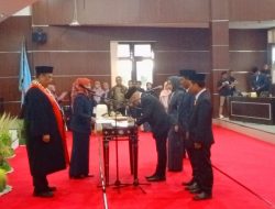 Empat Pimpinan DPRD Lombok Timur Masa Jabatan 2024-2029 Resmi Dilantik