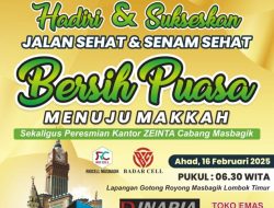 Jalan Sehat Bersih Puasa 2025 Dapatkan Hadiah Utama Umroh ke Baitullah