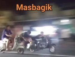 Seru dan Unik, Balap Ngelos Wet Masbagik