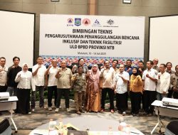Anggota ULD BPBD Provinsi NTB Dibekali Keterampilan Memfasilitasi Kegiatan Penanggulangan Bencana