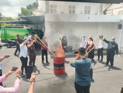 Kejari Lotim Musnahkan 1 Kg Ganja dan 163 Gram Sabu dari Puluhan Kasus Kriminal