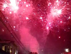 Pesona Malam Takbiran di Masbagik: Kemeriahan Kembang Api hingga Kehadiran Puluhan Turis Mancanegara