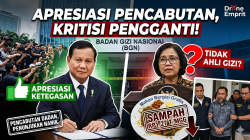 Analisis Drone Emprit: Publik Apresiasi Pencopotan Kepala BGN, Namun Kritis Terhadap Pengganti dan Transparansi Anggaran