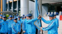 Lepas Kontingen Porprov XII NTB, Bupati Lotim Janjikan Bonus bagi Peraih Medali Emas