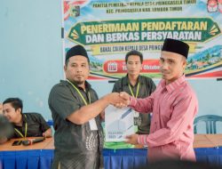 Diiringi Ratusan Warga dan Toga-Toma, Hamdani Resmi Daftar Pilkades Pringgasela Timur 2026